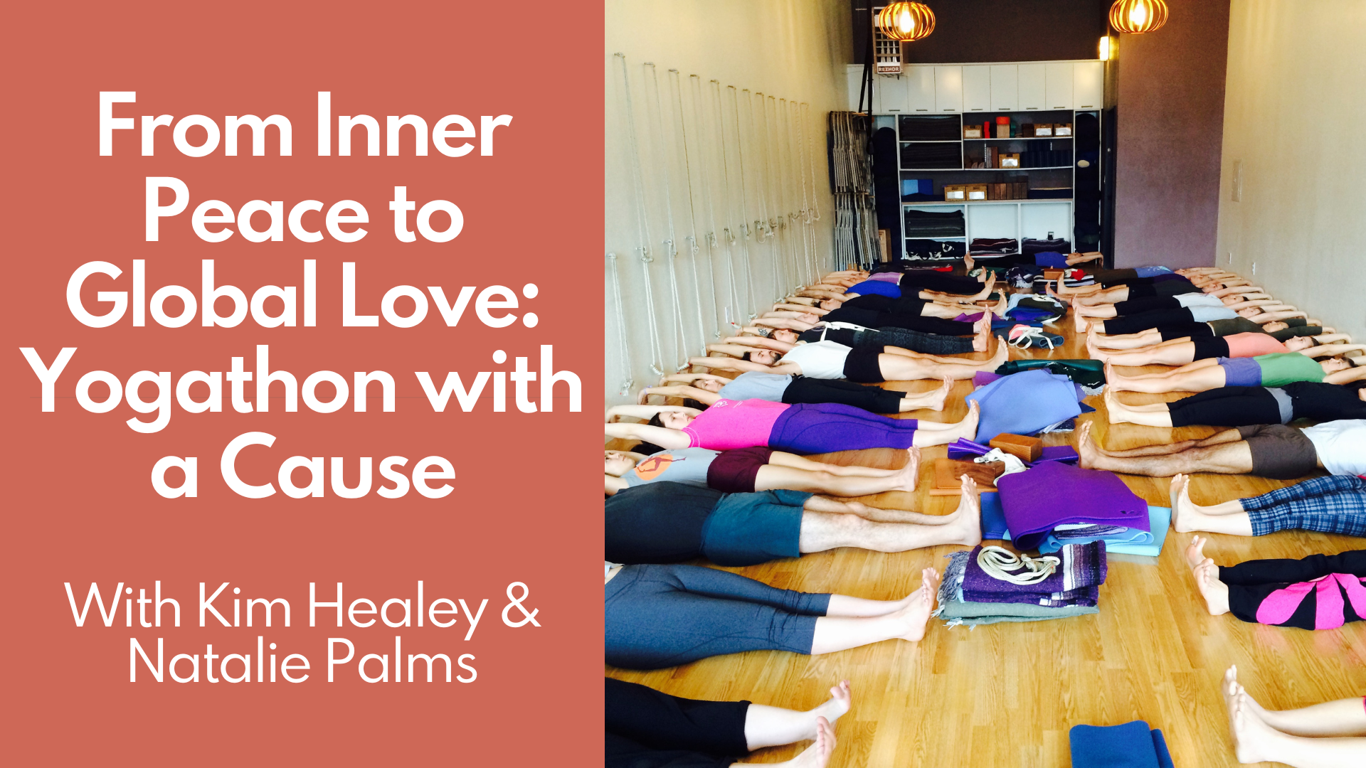 Students at Adeline Yoga on floor in a yoga pose