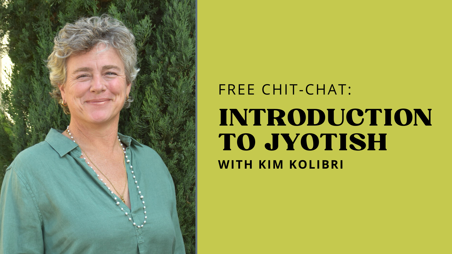 Free Chit-chat at Adeline Yoga Online Introduction to Jyotish
