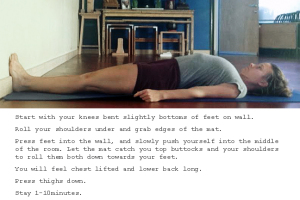 low back yoga home practice